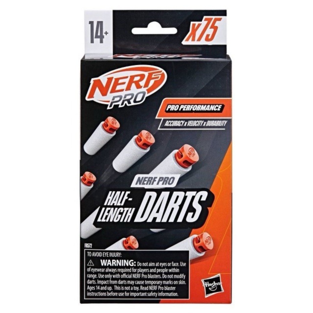 Nerf Pro Performance Half Length Darts Blaster Mag  x 75 Brand New Toy‎ Play Gun